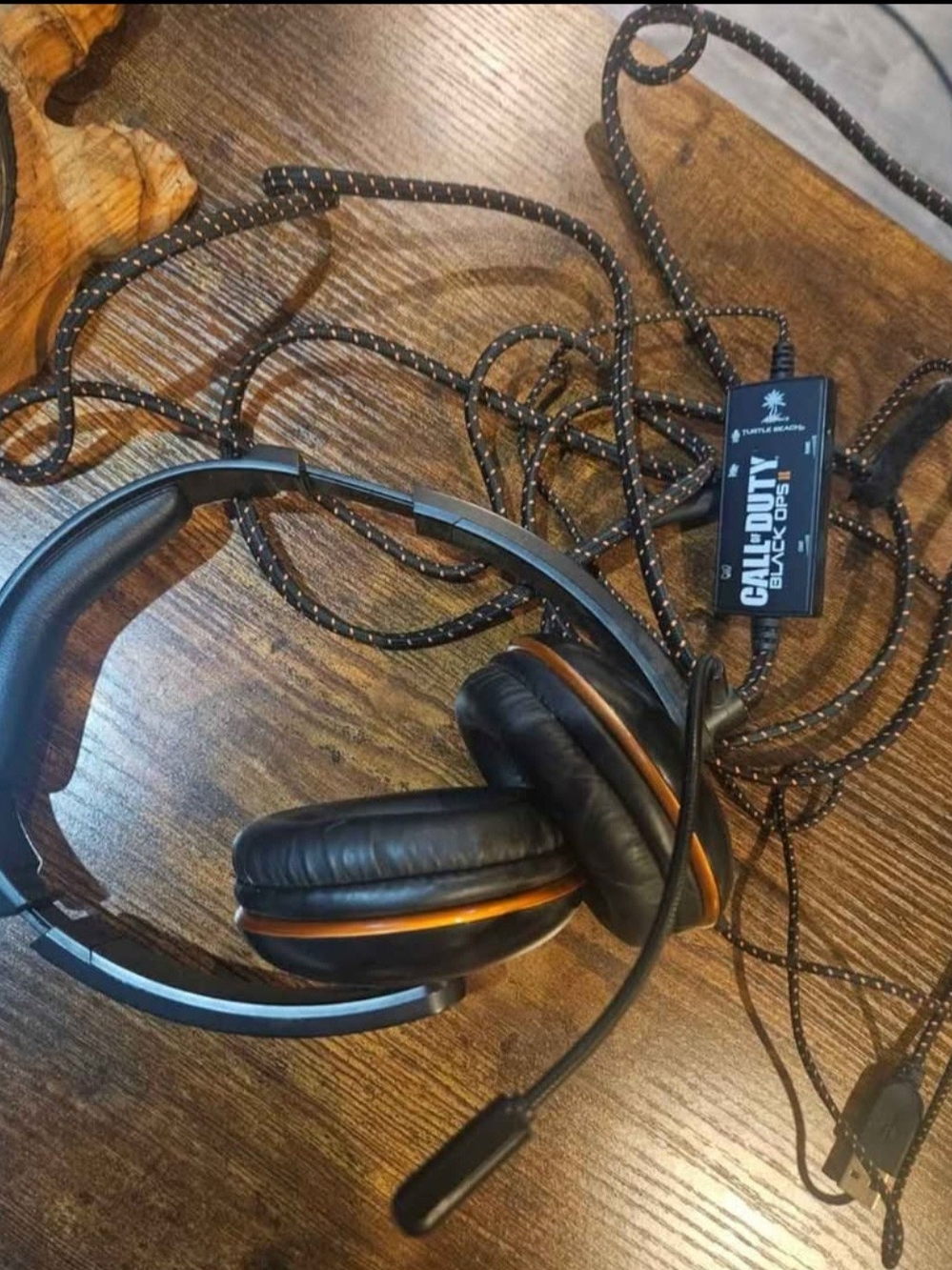 Call of Duty Black Ops II Wired Gaming Headset - Black/Orange